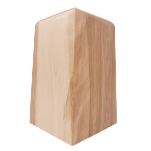 Wooden funeral urn - Millennium - Natural