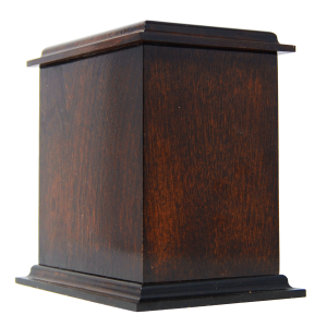 Urne funéraire en bois – Sagesse - Brun
