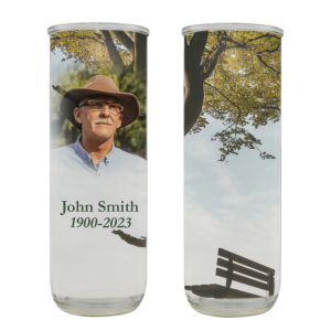 Lampion funéraire personnalisable