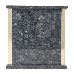 Urne funéraire en granite bleu – Sentinelle_2