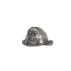 Appliqué Brass – Firefighter – Antique Silver