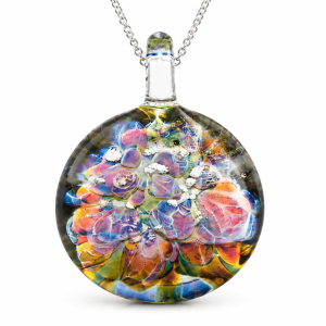 Pendentif funéraire - Cristal - Rond